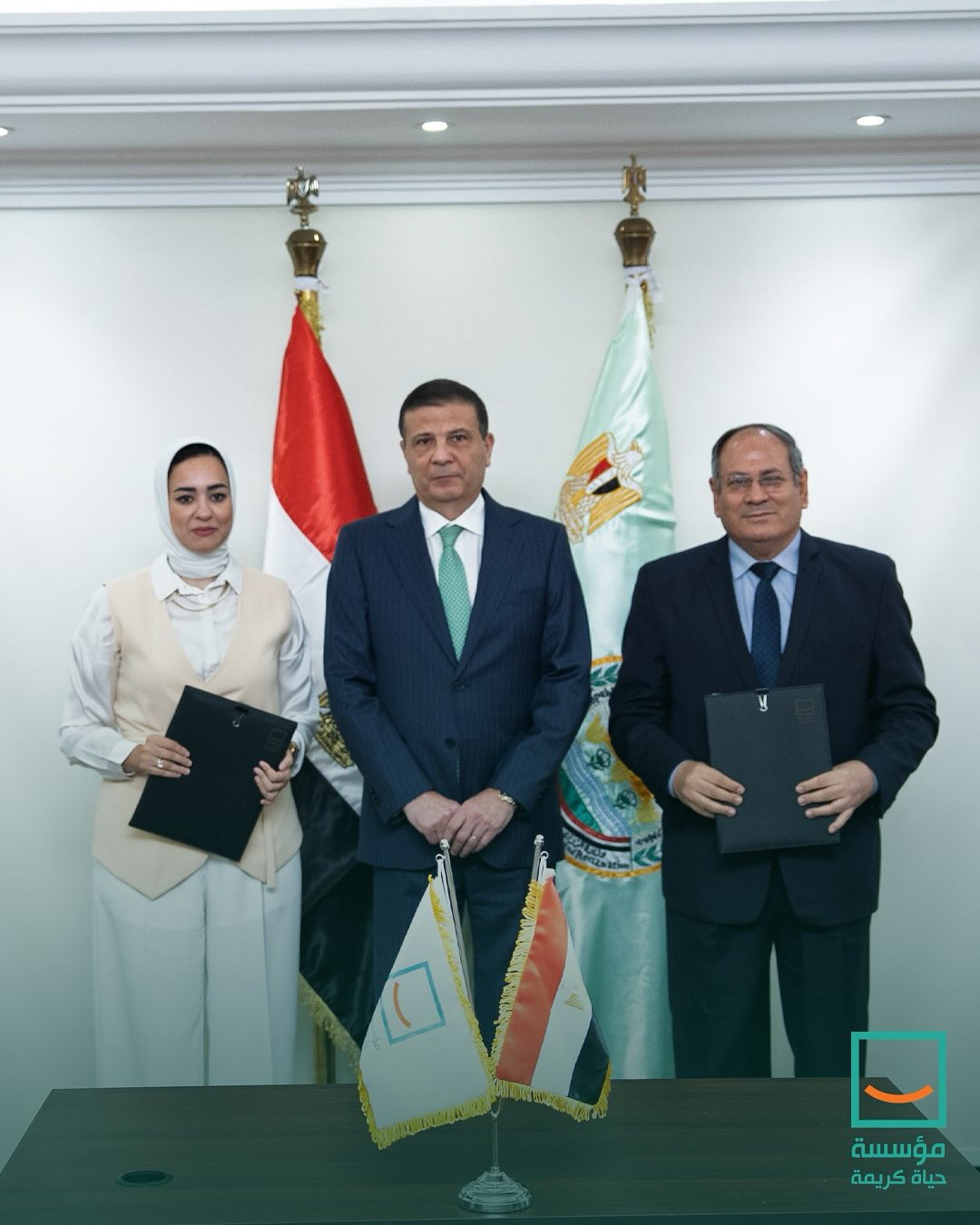 برتوكول تعاون بين حياة كريمة والبحوث الزراعية لدعم المرأة الريفية (2)