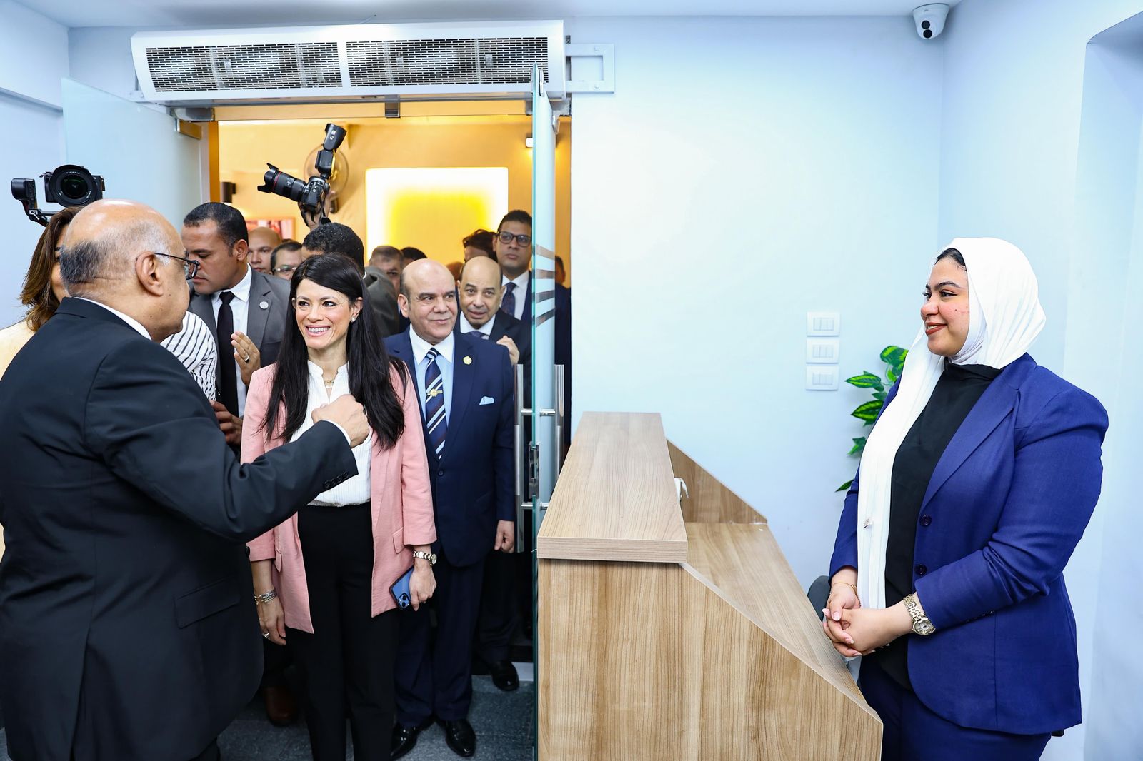 افتتاح مكتب توثيق محكمة جنوب الجيزة (3)