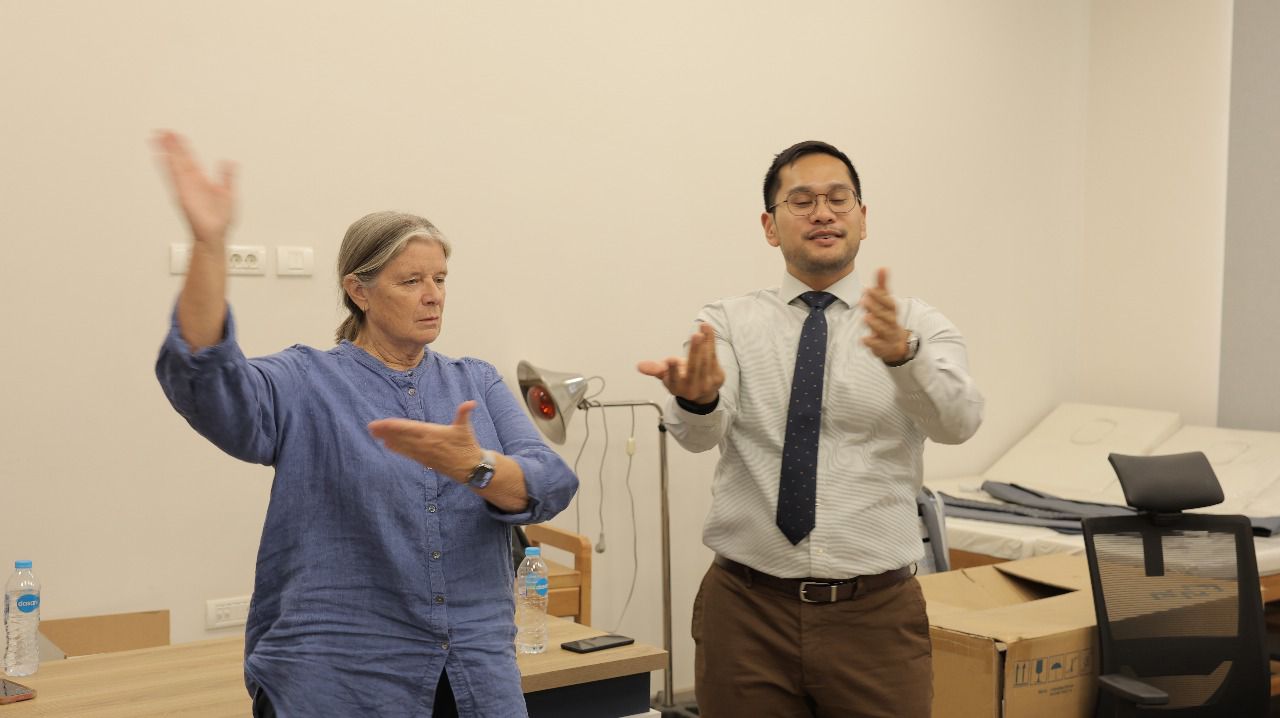 جامعة باديا تستقبل خبراء من جامعة تكساس لتدريب طلابها  (2)