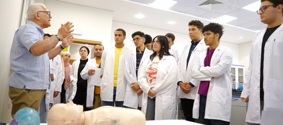 جامعة باديا تستقبل خبراء من جامعة تكساس لتدريب طلابها  (6)