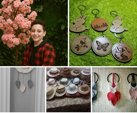 عبدالله وأعماله اليدوية