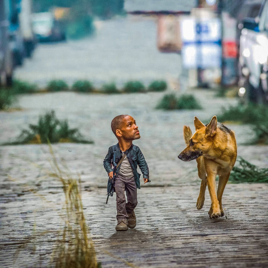 من فيلم I am Legend من فيلم I am Legend
