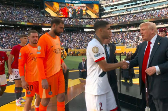 حكيمى وترامب