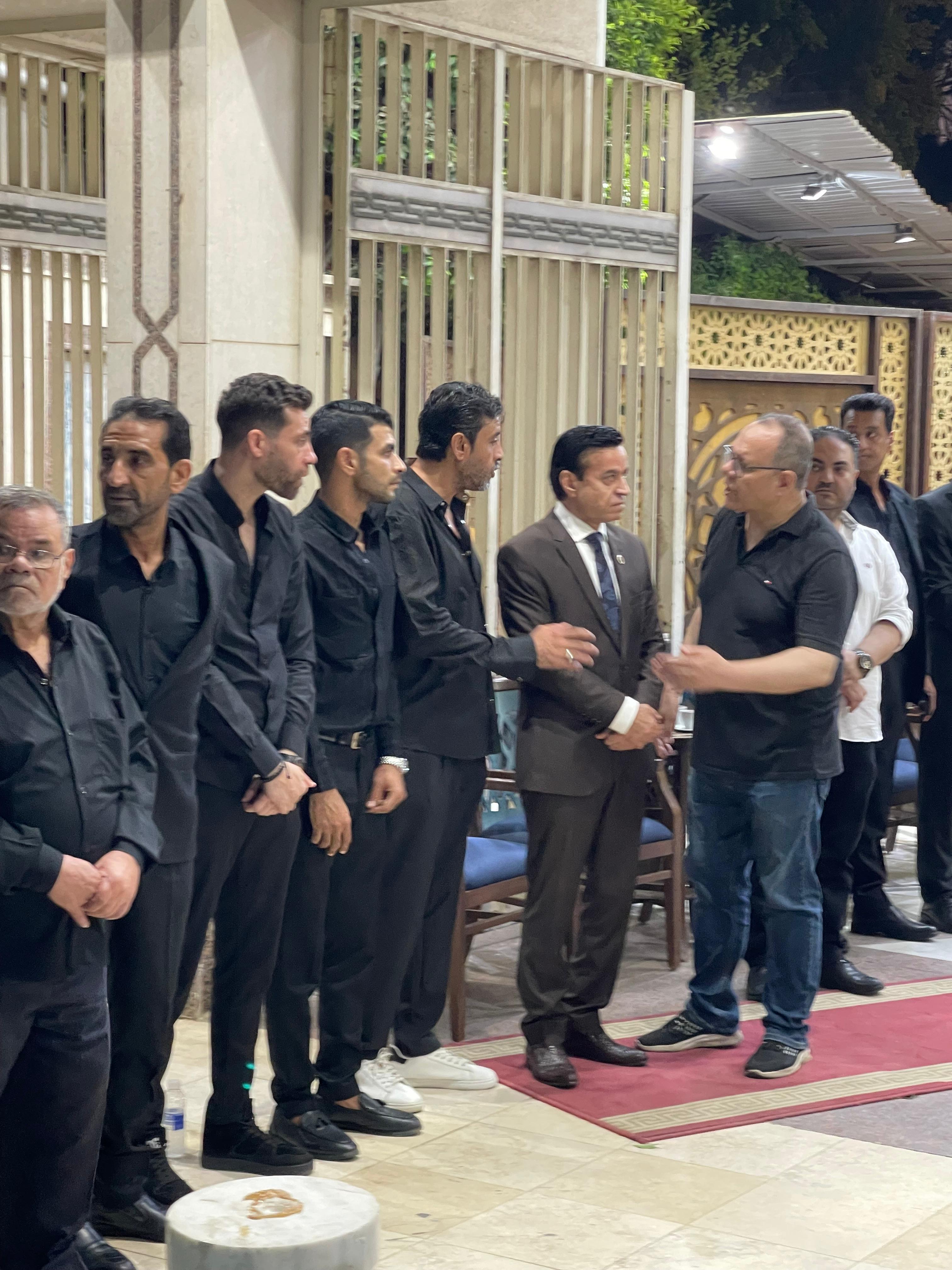 وفد من نقابة الموسيقيين برئاسة مصطفى كامل  (2)