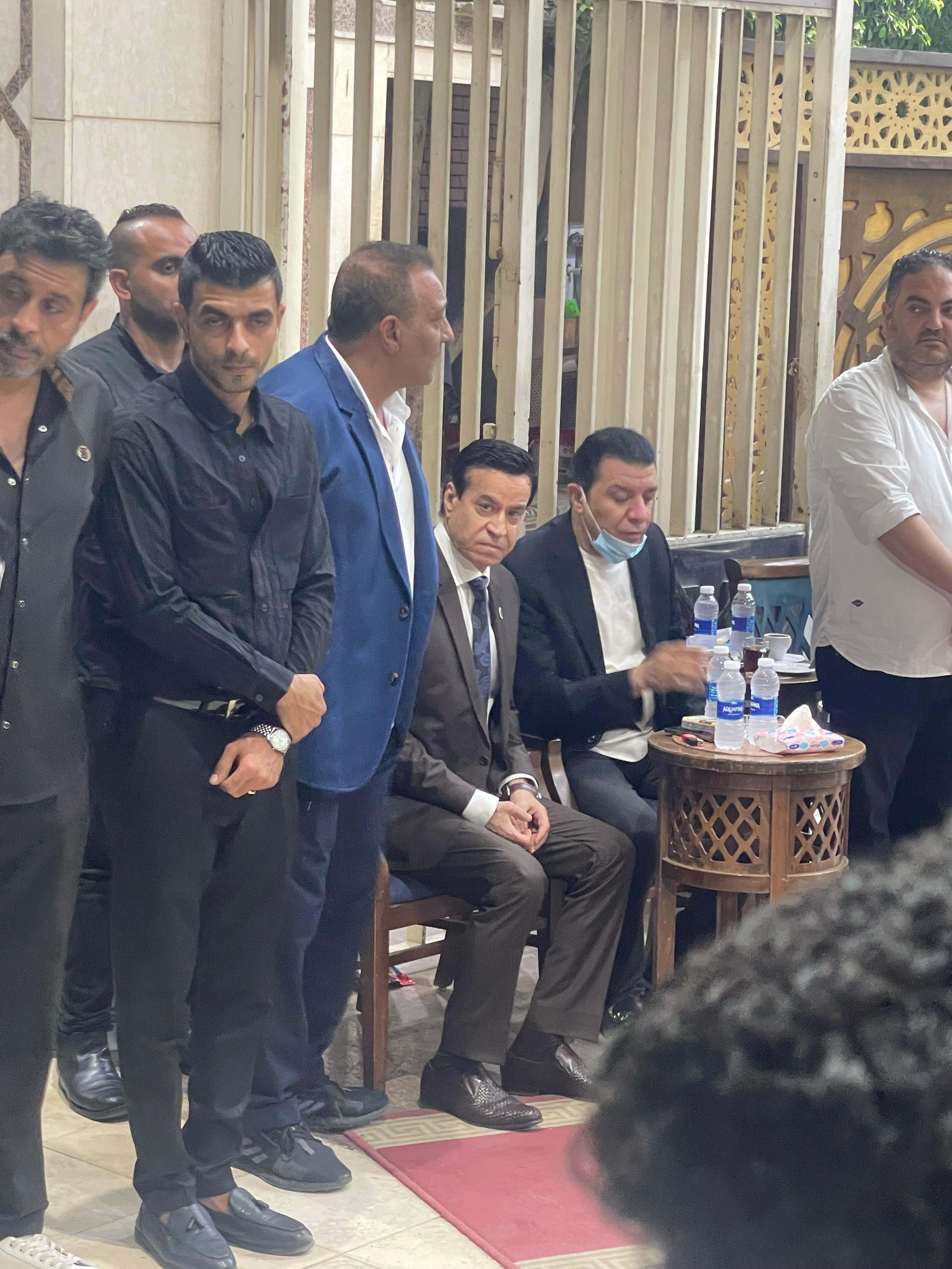 وفد من نقابة الموسيقيين برئاسة مصطفى كامل  (1)