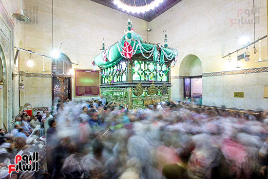 زحام على ضريح السيد البدوى