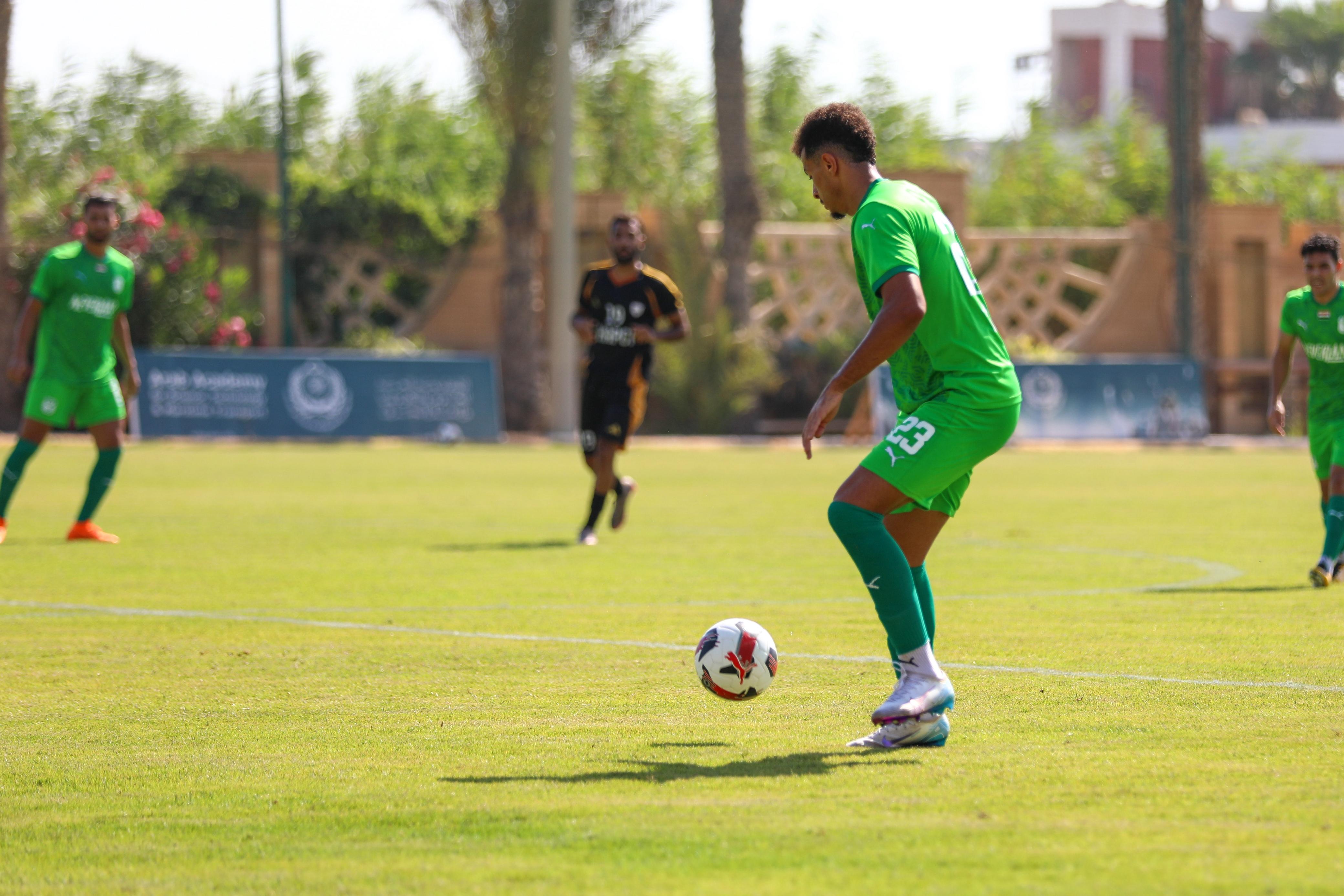 أول ظهور لعمر الساعي بقميص المصري أول ظهور لعمر الساعي بقميص المصري