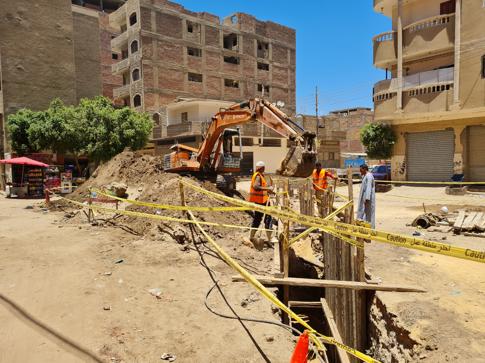 اعمال توصيل الوصلات ضمن حياة كريمة 