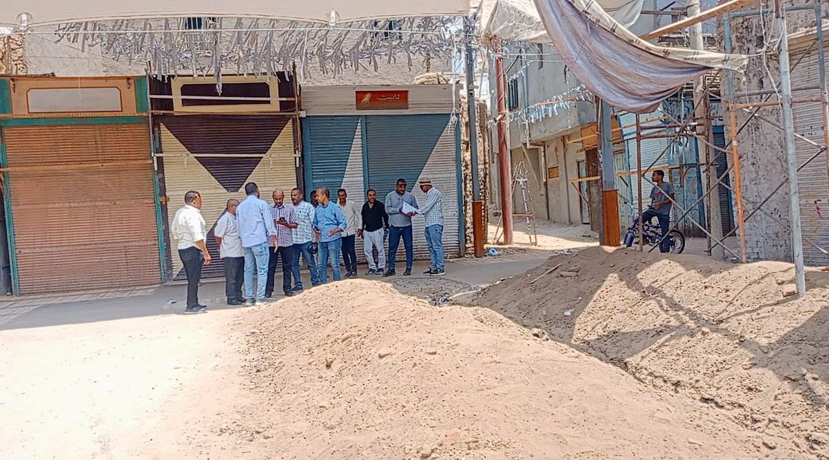 جولات على خطط تطوير محيط معبد اسنا جولات على خطط تطوير محيط معبد اسنا