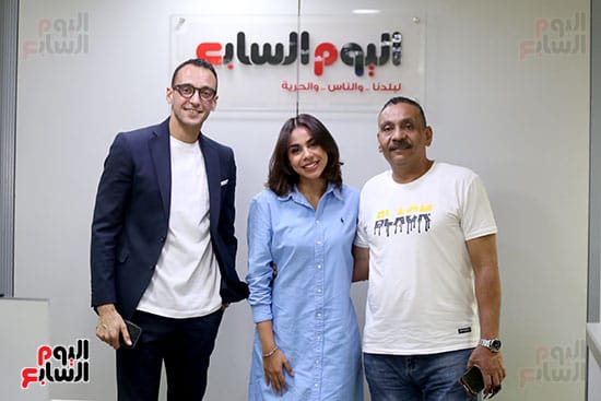 اليوم السابع يستقبل المطربة حنين الشاطر (6)
