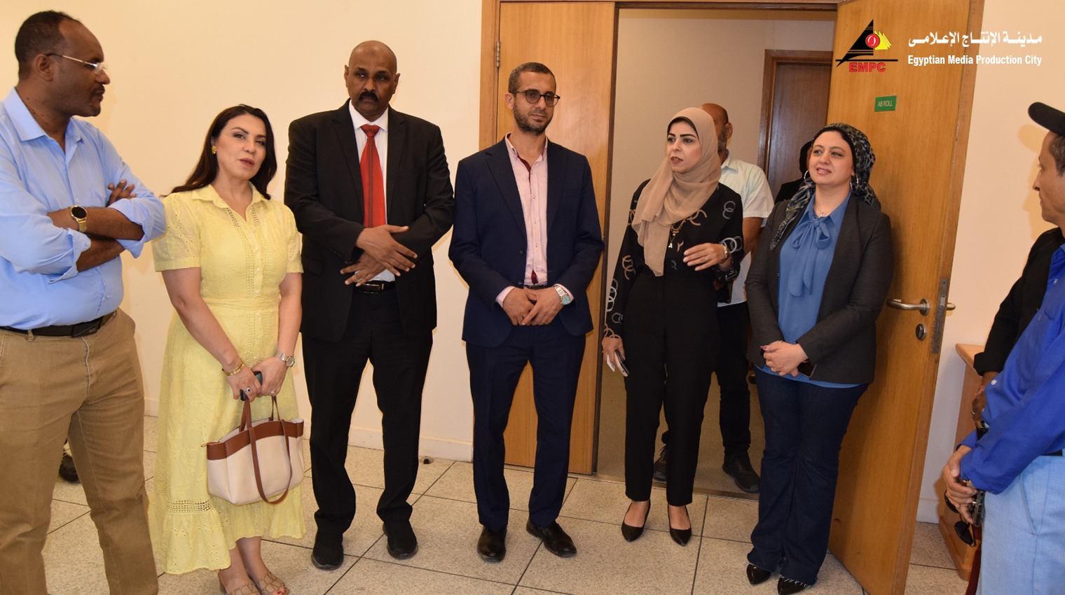 وفد إتحاد إذاعات وتليفزيونات دول منظمة التعاون الإسلامى