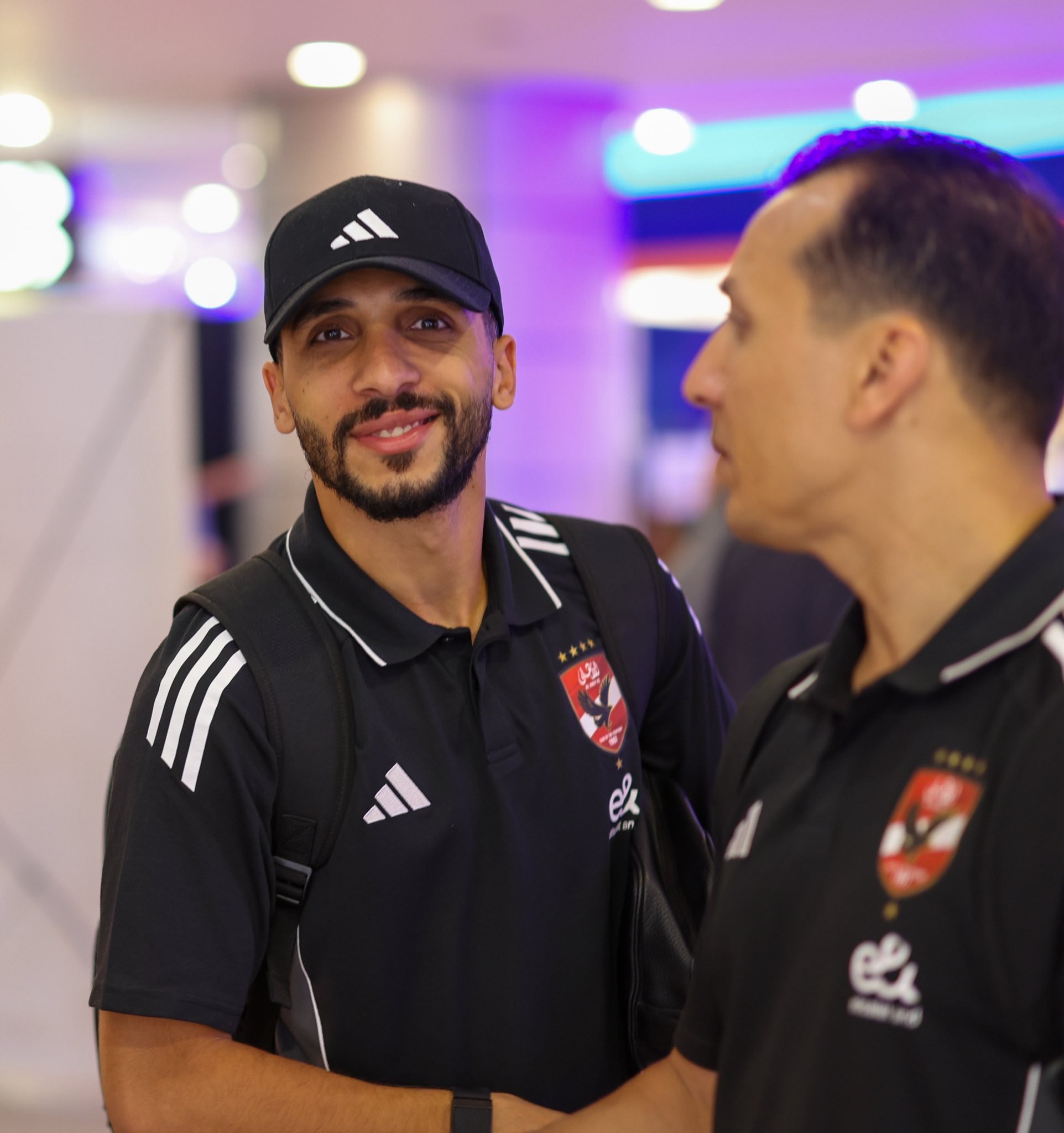 كريم فؤاد مع بعثة الأهلي
