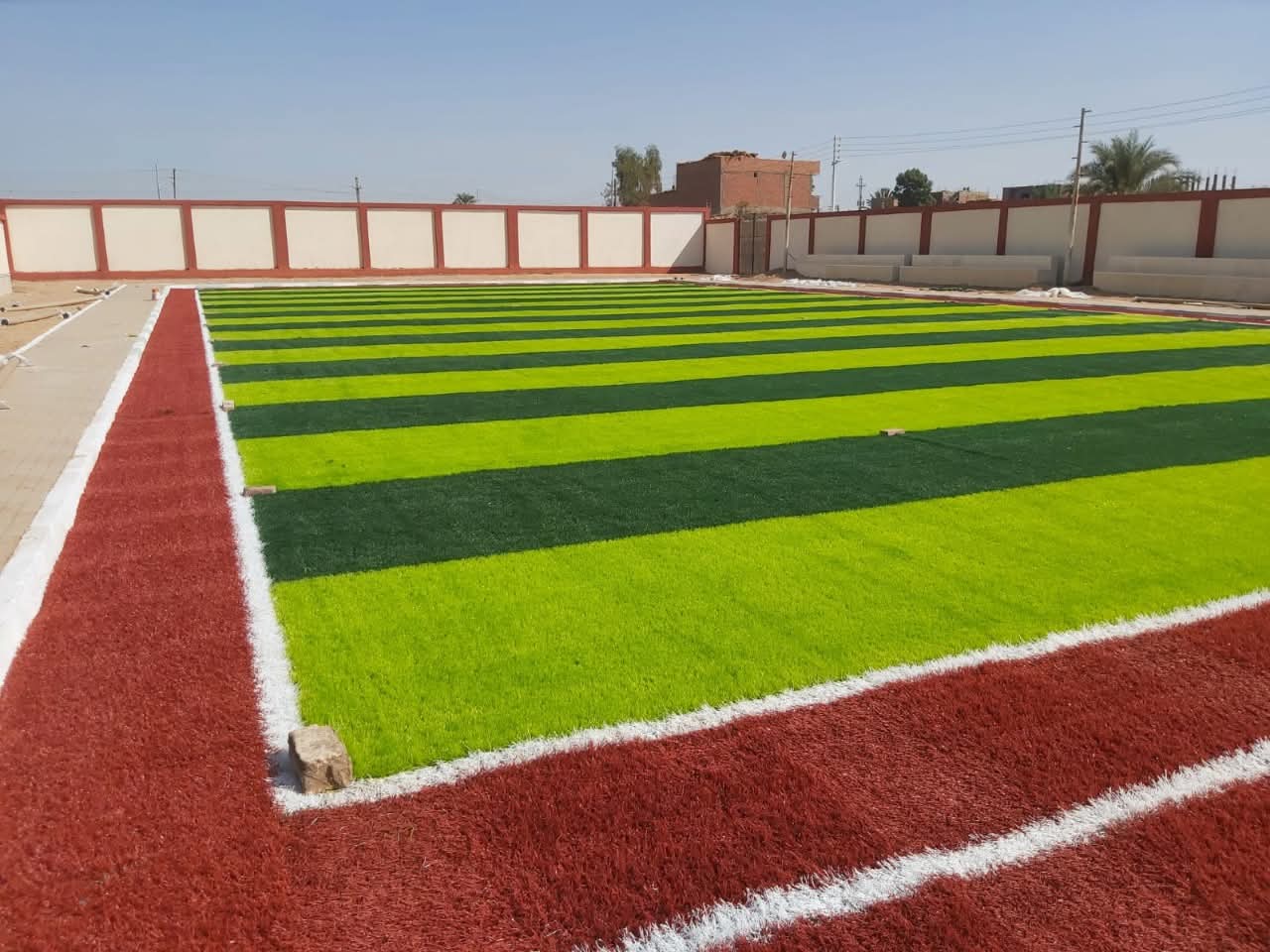 حياة كريمة تنشأ ملاعب حياة كريمة تنشأ ملاعب