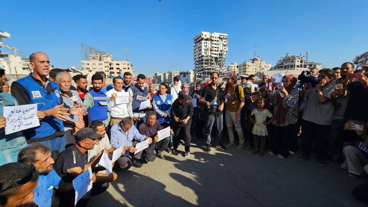 صحفيو غزة صحفيو غزة