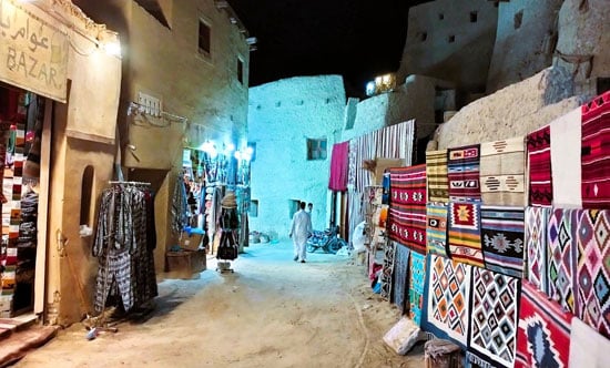 بازارت المنتجات التراثية واحة سيوة