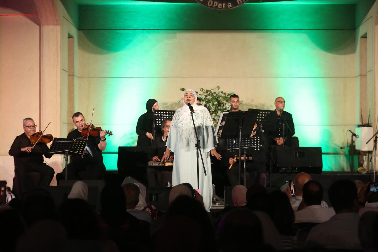 حنان ماضي تتالق فى مهرجان الاوبرا الصيفى