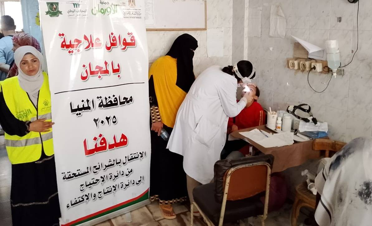 جمعية الأورمان عضو التحالف الوطني تنفذ قوافل طبية ومعرضًا للأثاث  (2)