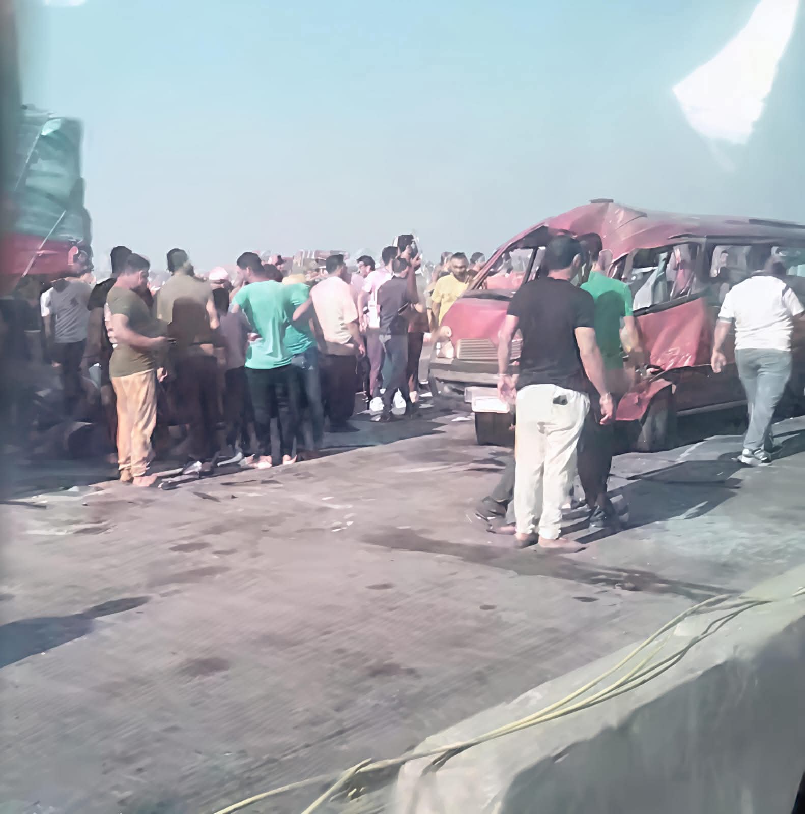 الحادث على الطريق الاقليمي