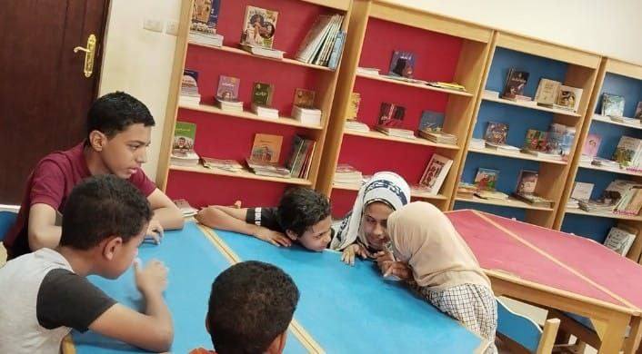 ورش حكى وفنون لدعم أطفال الأقصر