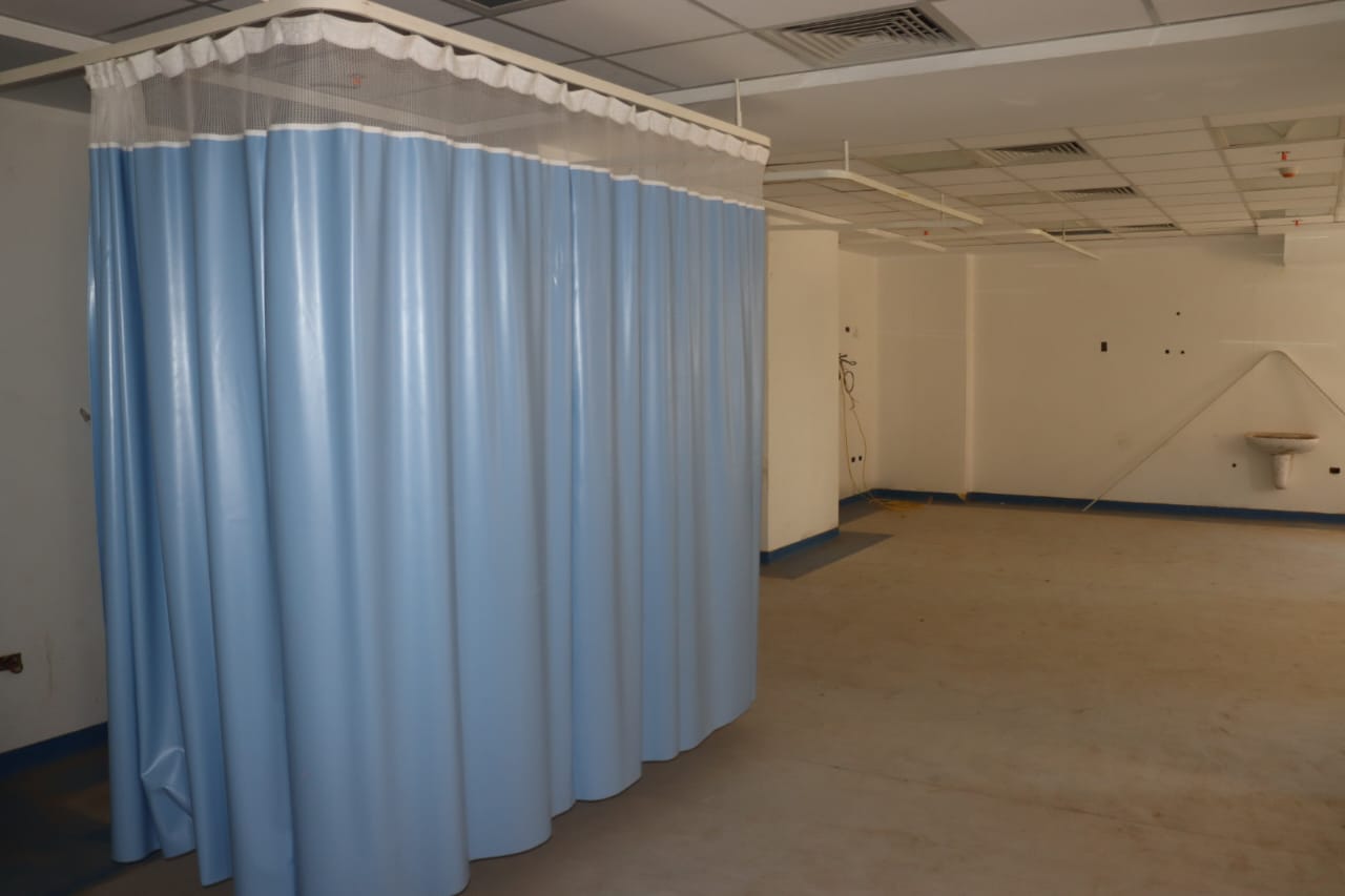 التجهيزات بالمستشفى