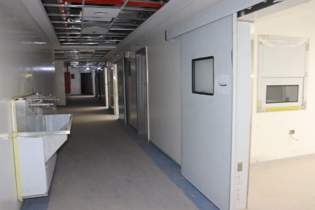 الاقتراب من إنهاء التشطيبات