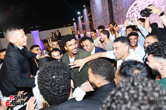 حفل زفاف محمد شحاتة بحضور كبير