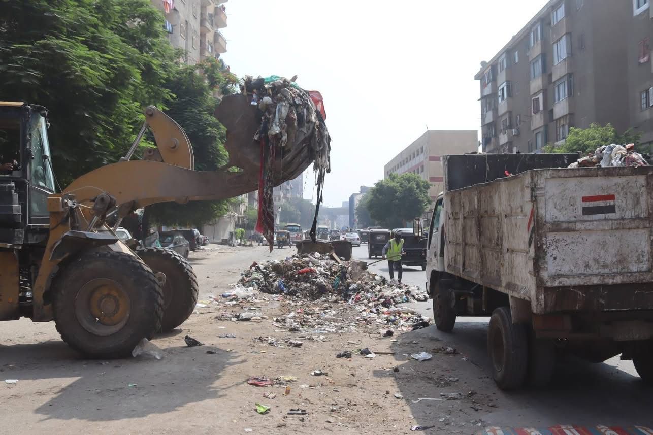 حملات نظافة بأحياء الجيزة (1)