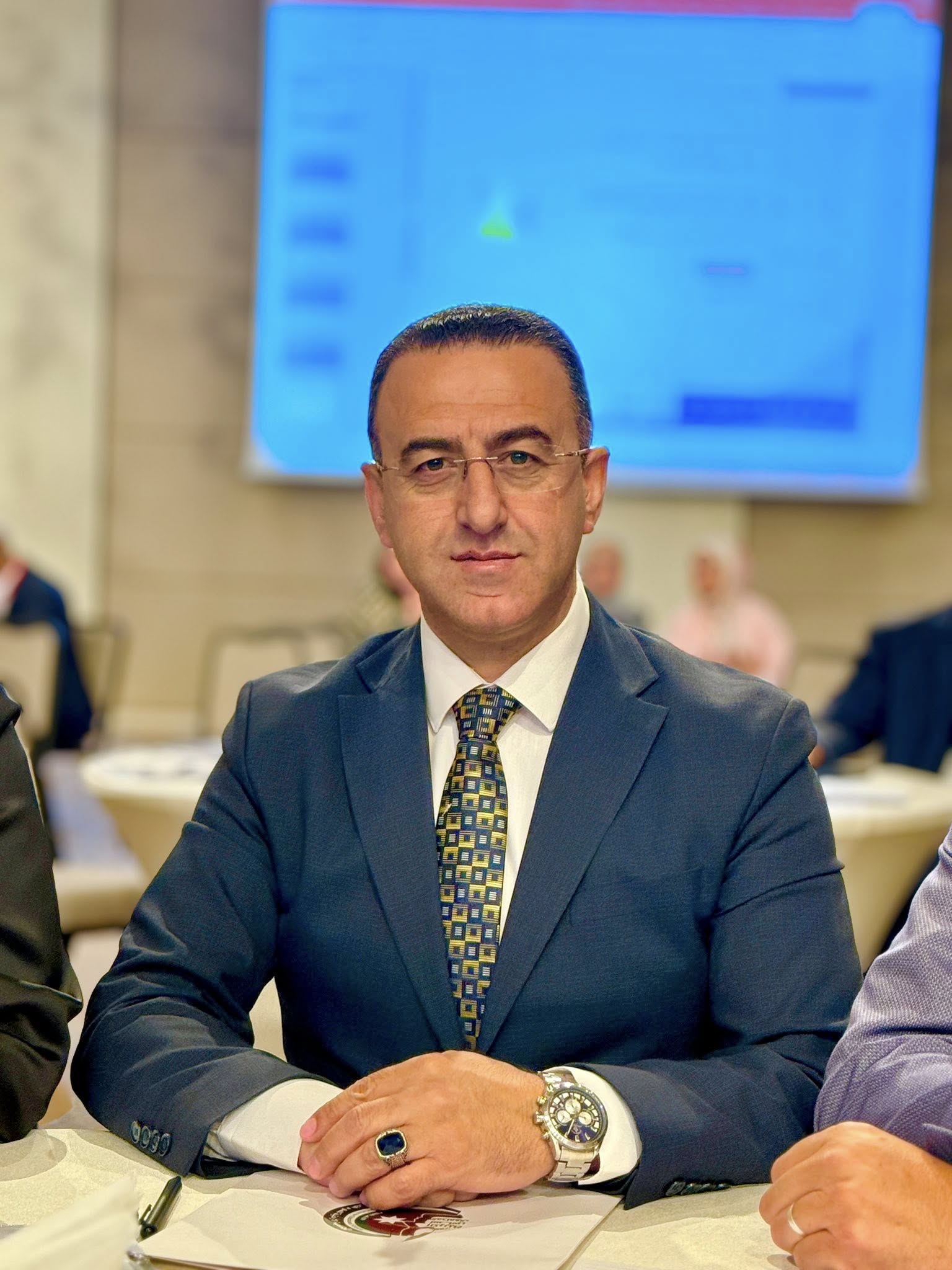 سائد أرزيقات .الأمين العام للاتحاد العام للمعلمين الفلسطينيين