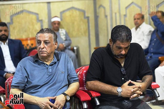 جانب من حضور عزاء ميمى عبد الرازق جانب من حضور عزاء ميمى عبد الرازق