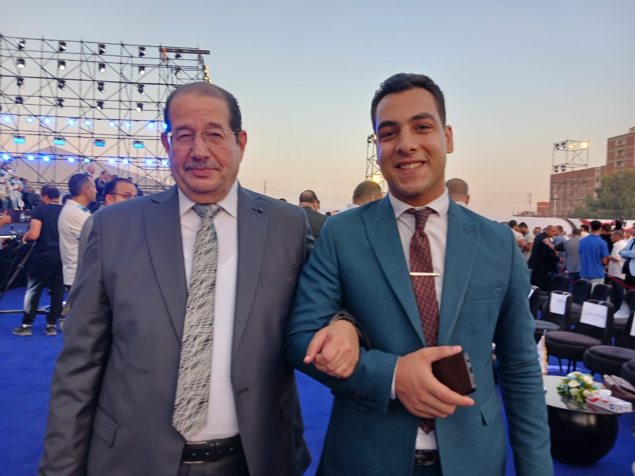 جانب من المؤتمر الجماهيري الحاشد لحزب مستقبل وطن بالشرقية
