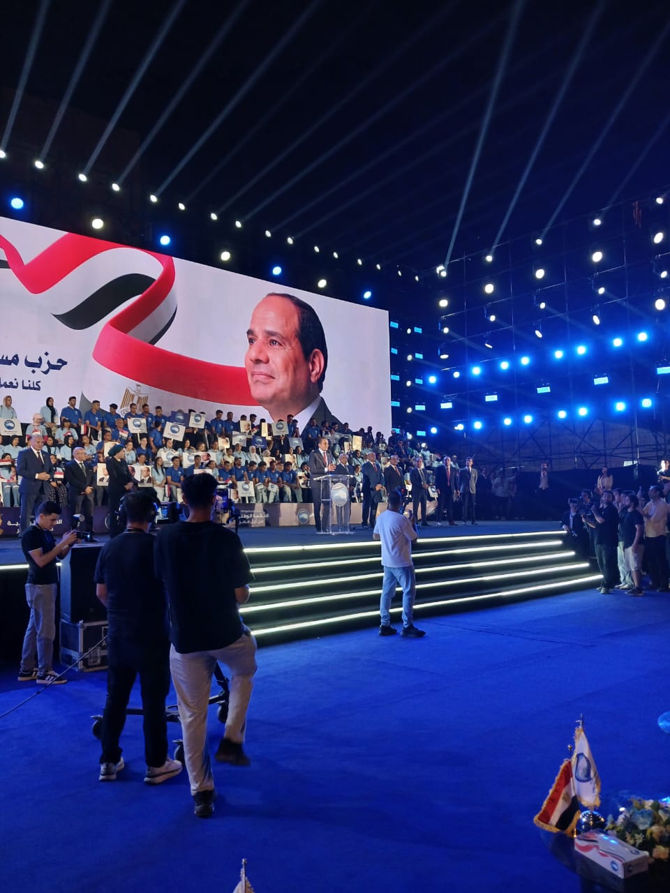 مرشحو مستقبل وطن بالشرقية يعرضون برنامجهم الانتخابي في مؤتمر جماهيري