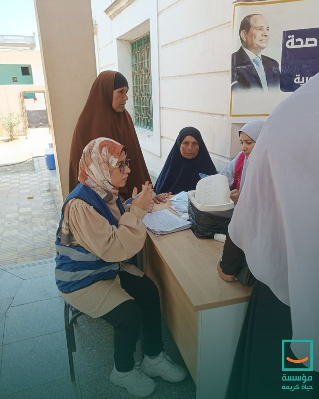 حياة كريمة تطلق قافلة تنموية شاملة بالتعاون مع جامعة دمنهور (6)