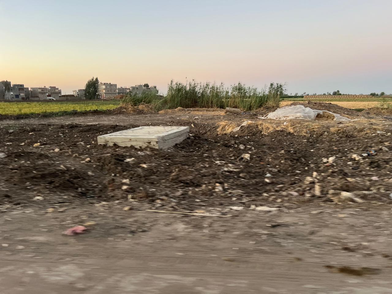 جانب من الانتهاء من التغطيه