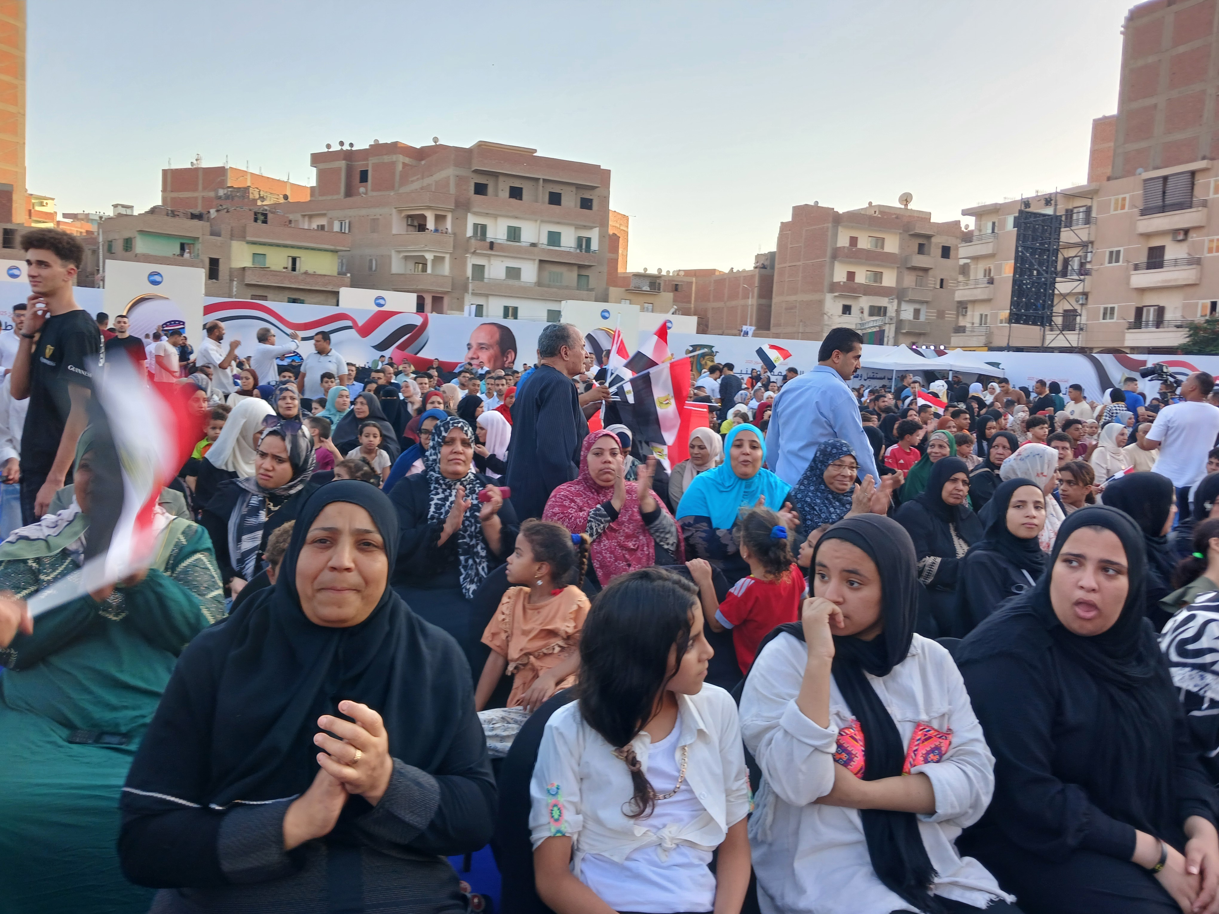 الحشود بمؤتمر مستقبل وطن