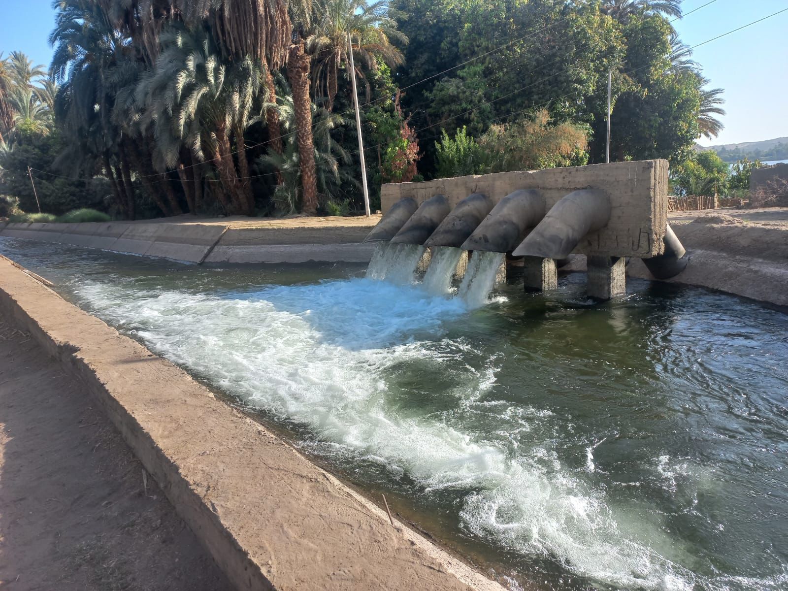 انتظام رى الأراضى