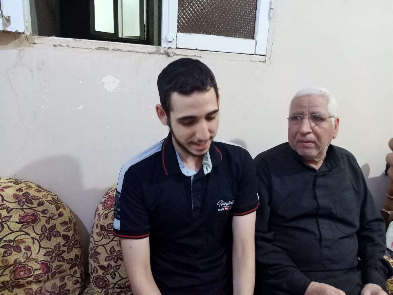زغاريد وفرحة فى منزل الأولى علمى علوم ببنى سويف (6)