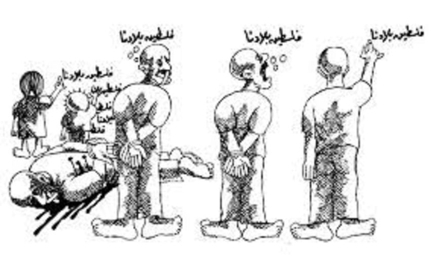 كاريكاتير لناجي العلي
