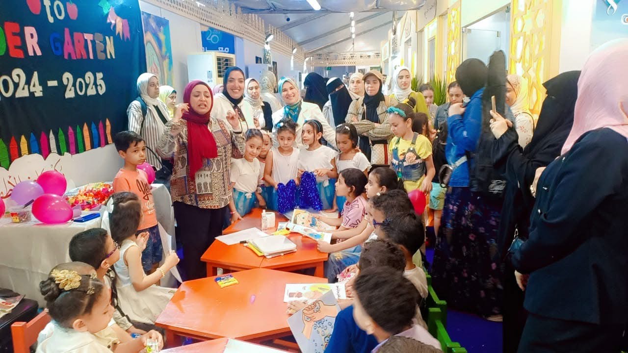 جانب من ركن الاطفال