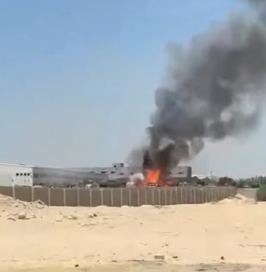 حريق مصنع البن (5)