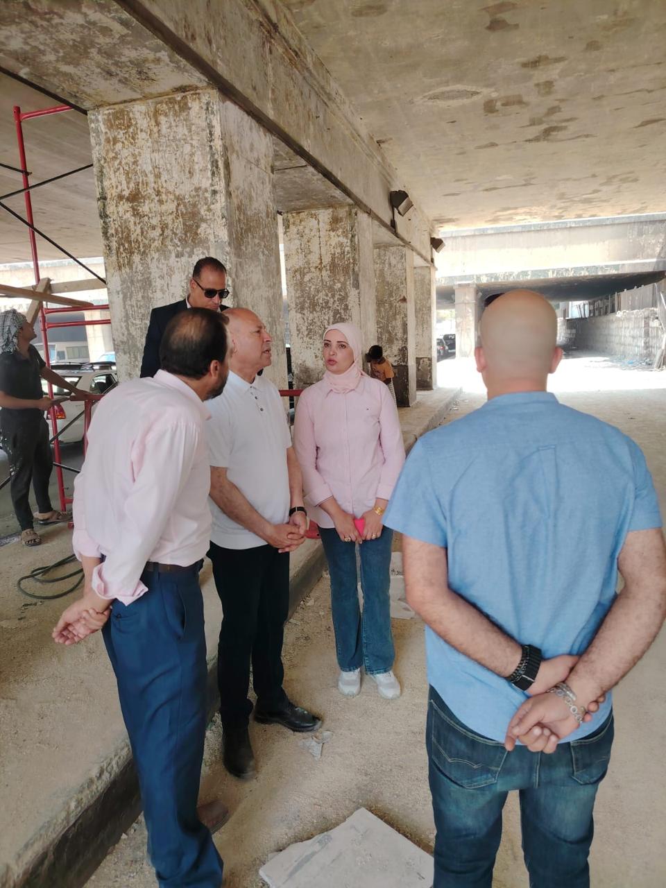 محافظ القاهرة يتفقد أعمال تطوير نفق شبرا (2)