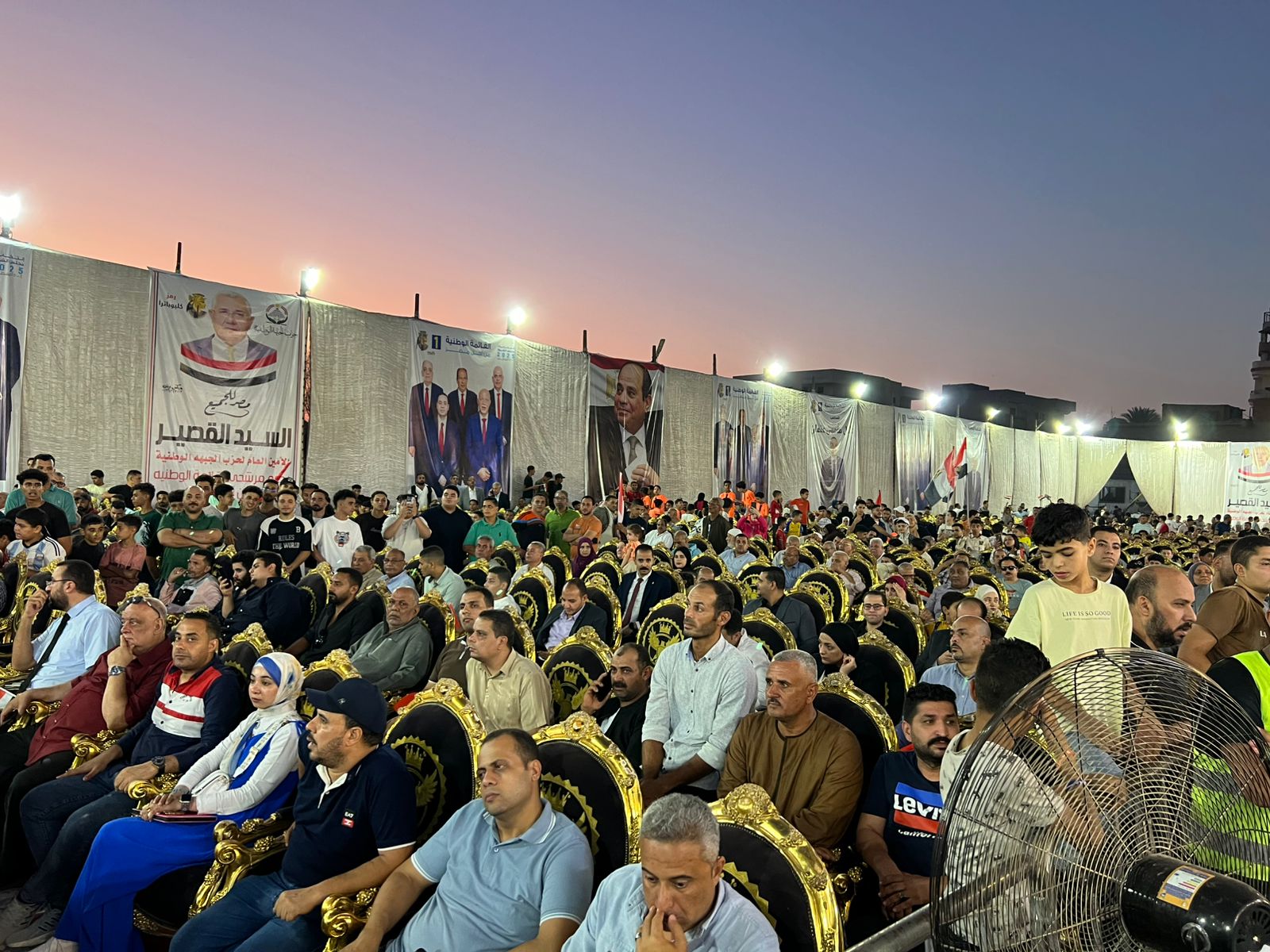 الحضور فى المؤتمر بالغربية