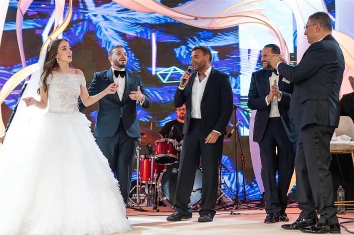 حفل زفاف شريف عمرو الليى ونور تامر امين حفل زفاف شريف عمرو الليى ونور تامر امين