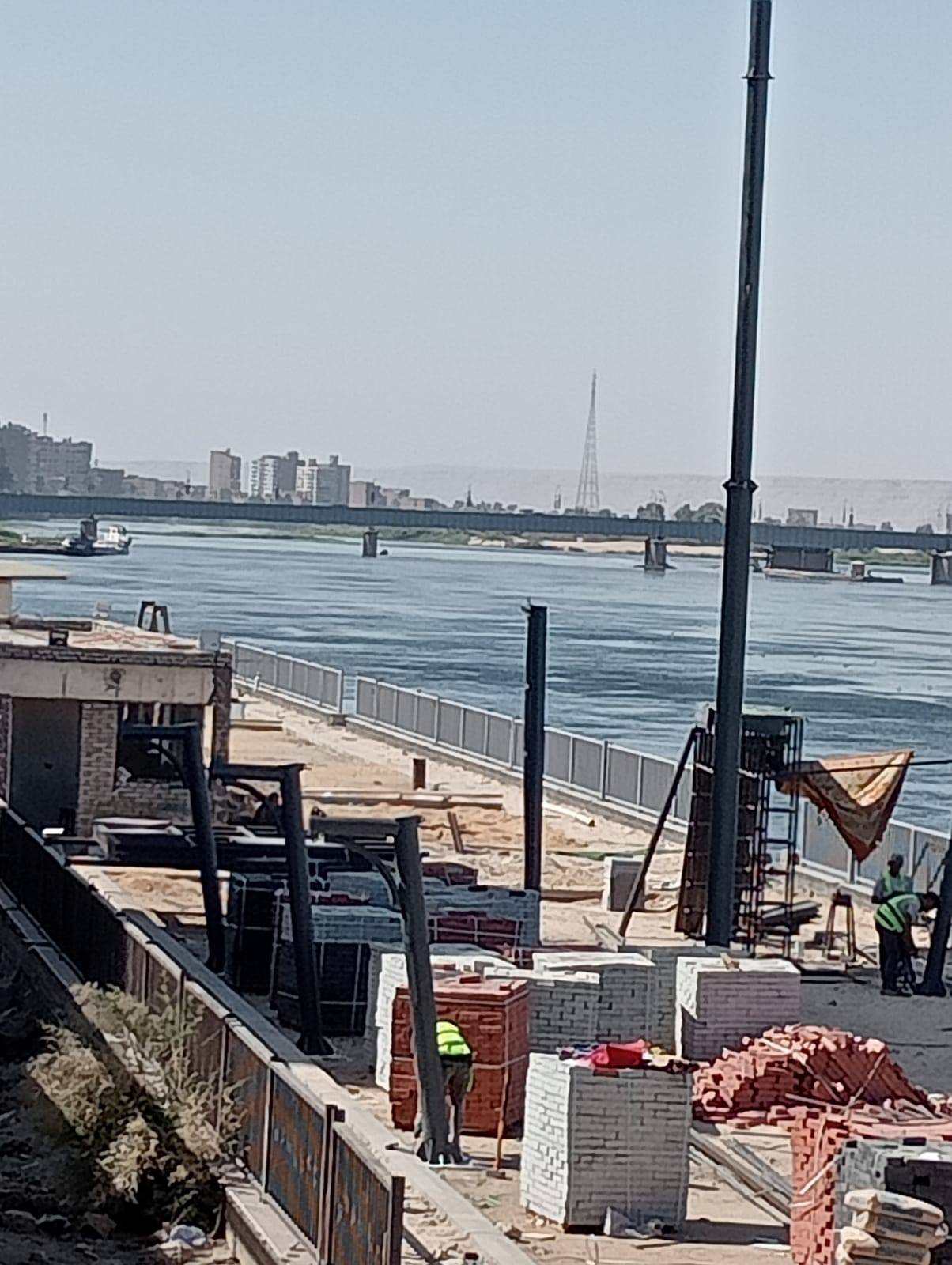 جانب من تنفيذ الاعمال