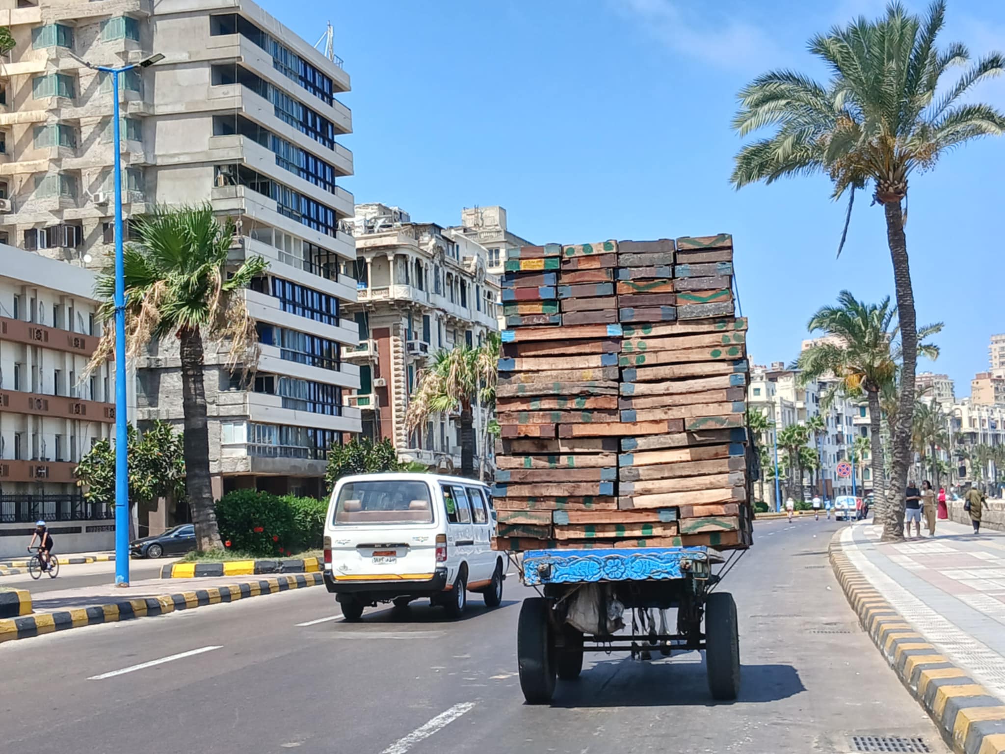 كورنيش الإسكندرية اليوم