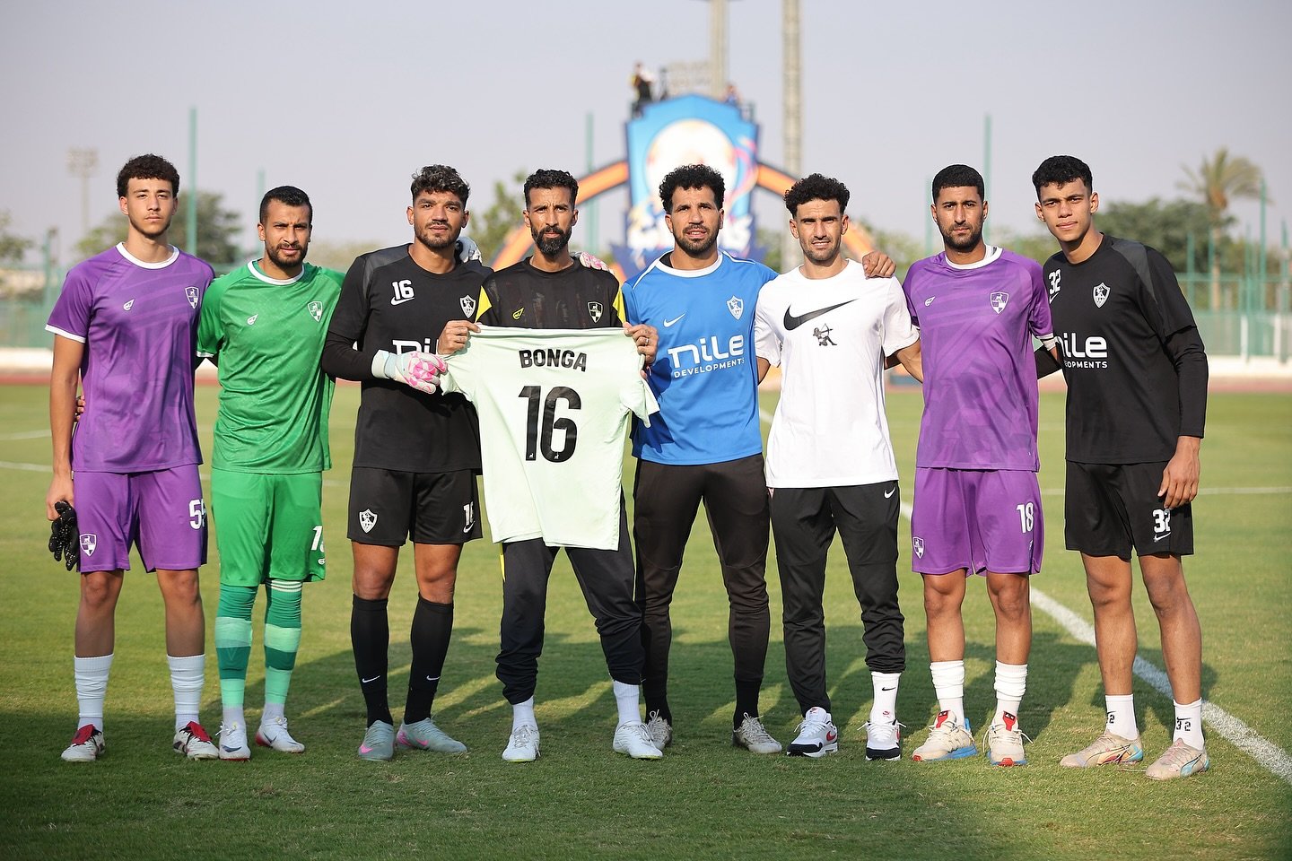 لاعبو دجلة والزمالك وتيشيرت بونجا