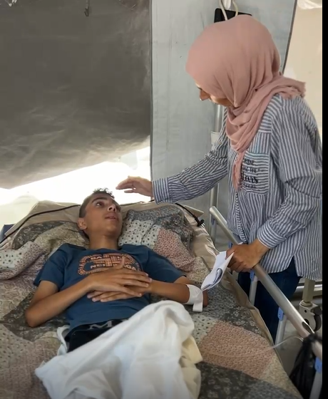 الطفل كرم قديح