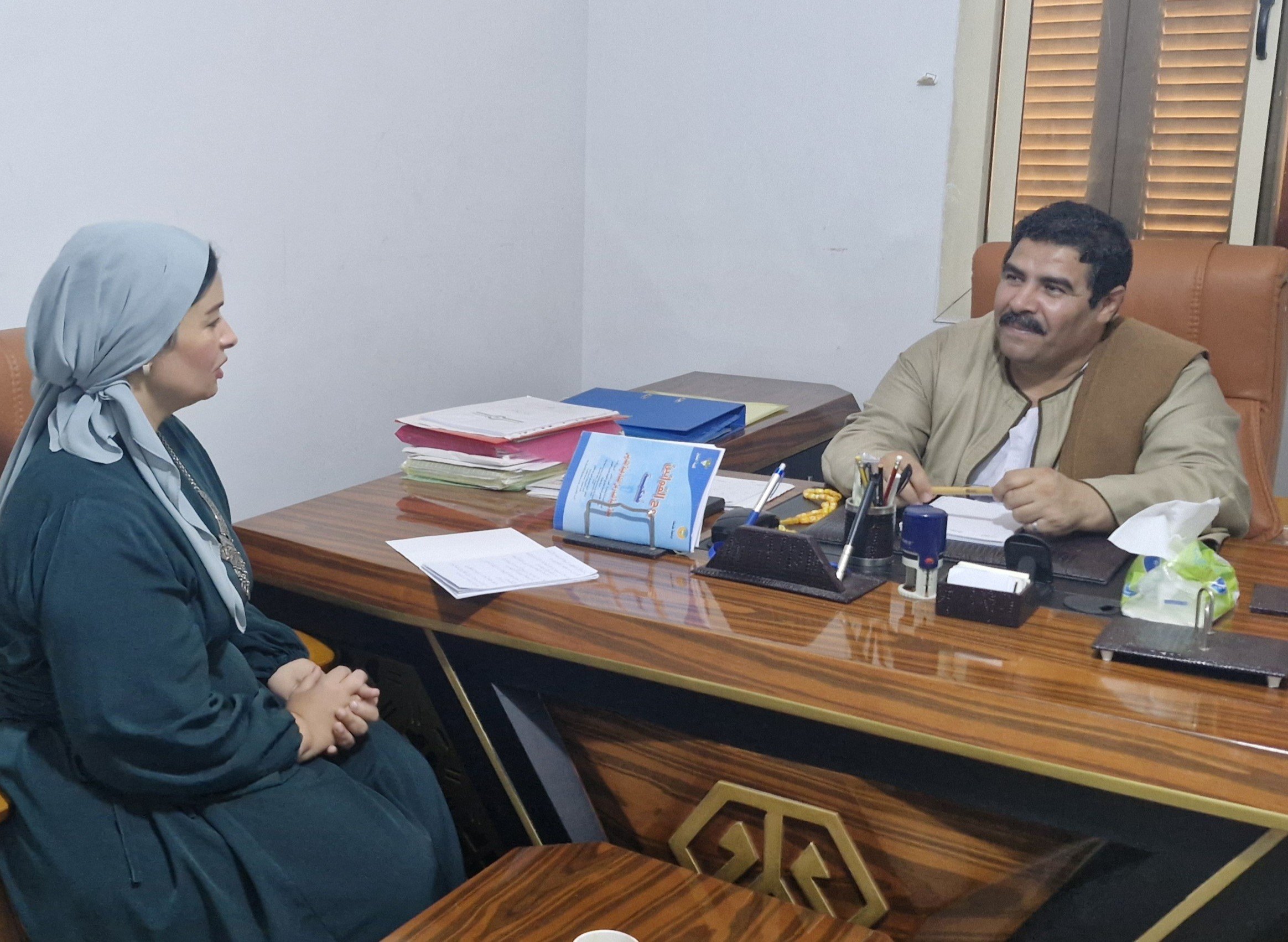 الزميلة أية دعبس ونقيب الفلاحين الزميلة أية دعبس ونقيب الفلاحين