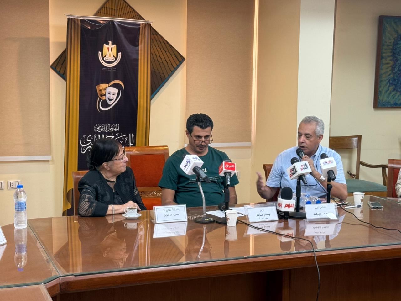 ندوة سميرة عبد العزيز بالمهرجان القومي للمسرح