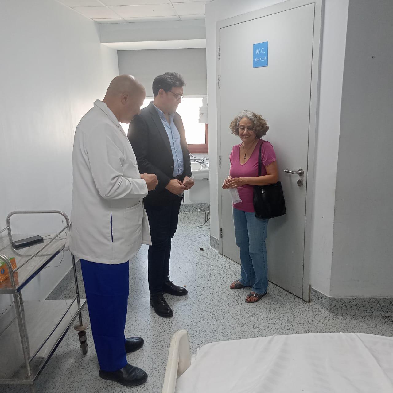 زيارة وزير الثقافة لصنع الله إبراهيم