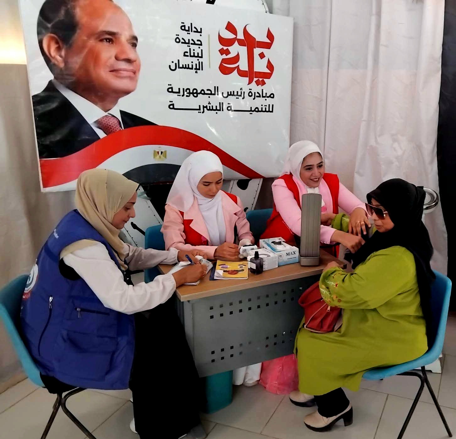 صحة الوادى الجديد تستكمل مبادرة ١٠٠ مليون صحة صحة الوادى الجديد تستكمل مبادرة ١٠٠ مليون صحة
